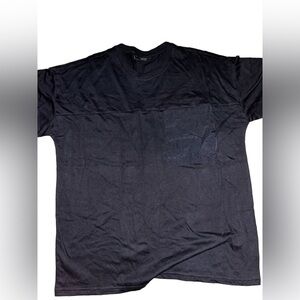 No Boundaries Men’s Black Tee w/Pocket NWT